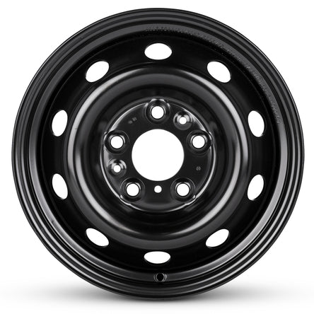 16x6 Road Ready Wheels RRW-2534B Black Steel Wheel 5x130 (68mm)