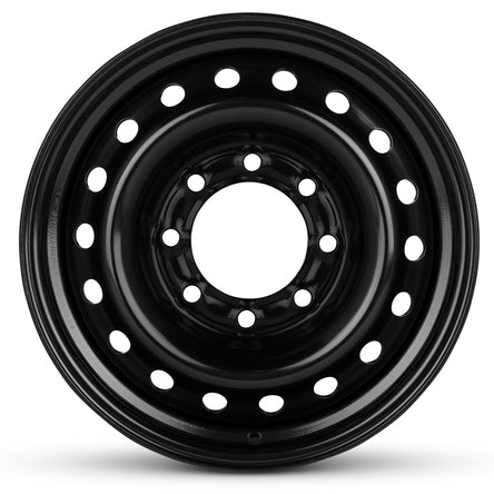 17x7.5 Road Ready Wheels RRW-62623 Black Steel Wheel 8x6.5 (45mm)