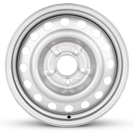 15x5.5 Road Roady RRW-5708S Silver Steel Wheel 5x4.5 (47mm)