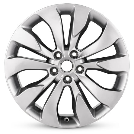19x8.5 Road Ready Wheels RRW-5718 Silver Aluminum Wheel 5x115 (49mm)