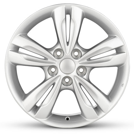 17x6.5 Road Ready Wheels RRW-70794A Silver Aluminum Wheel 5x4.5 (48mm)