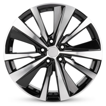 19x8 Road Ready Wheels RRW-62785A Black Aluminum Wheel 5x4.5 (45mm)