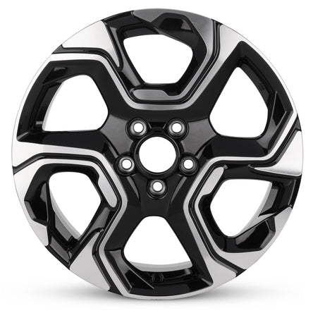 18x7.5 Road Ready Wheels RRW-64111A Black Aluminum Wheel 5x4.5 (45mm)