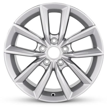 17x7.5 Road Ready Wheels RRW-63693-NS-NS Silver Aluminum Wheel 5x4.5 (45mm)