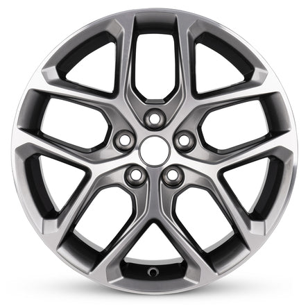 17x7.5 Road Roady RRW-05880-NS Silver Aluminum Wheel 5x105 (44mm)