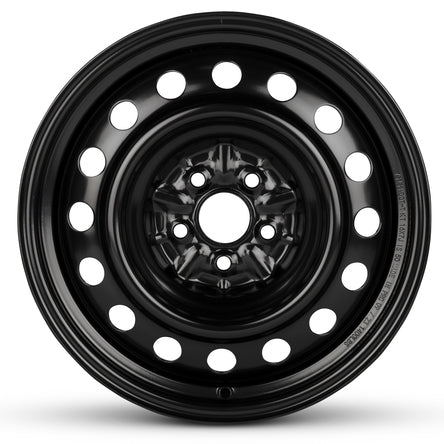16x7 Road Roady RRW-75253 Black Steel Wheel 5x100 (50mm)