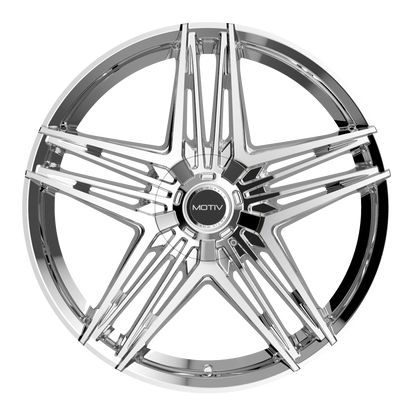 20x8.5 Motiv 440C Lunar Chrome Wheel 5x112/5x4.5 (40mm)