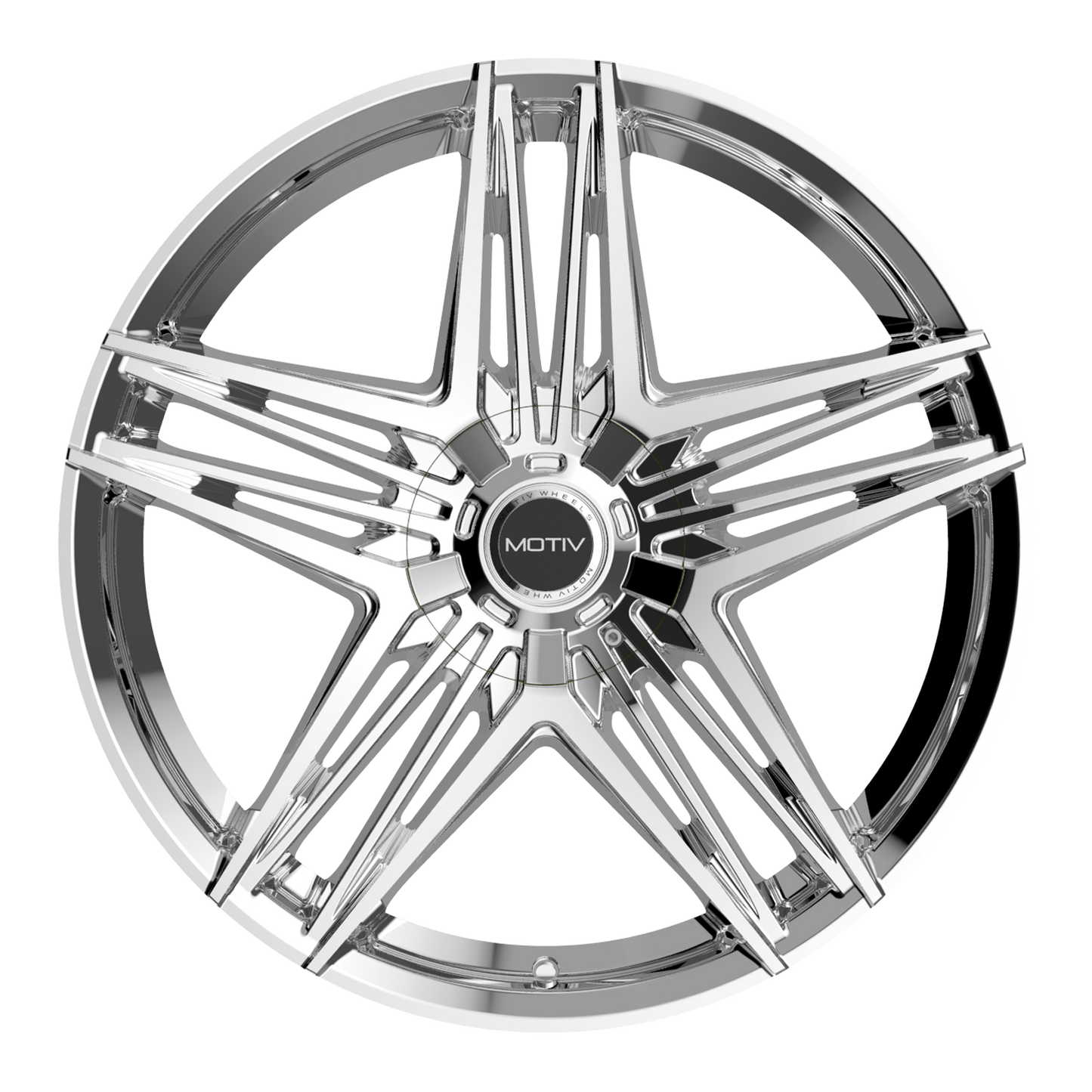 20x8.5 Motiv 440C Lunar Chrome Wheel 5x4.5/5x120 (40mm)