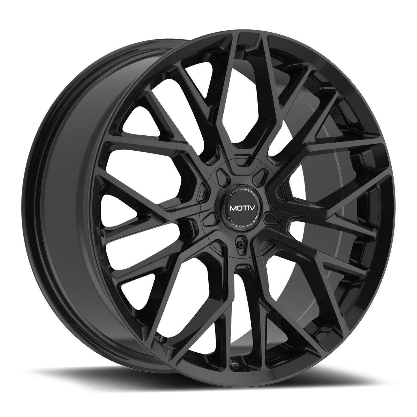 17x7.5 Motiv 441B Zenith Gloss Black Wheel 5x4.25/5x4.5 (40mm)
