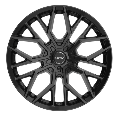 17x7.5 Motiv 441B Zenith Gloss Black Wheel 5x4.25/5x4.5 (40mm)