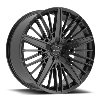 24x9.5 Motiv 443B Valor Gloss Black Wheel 6x135/6x5.5 (25mm)