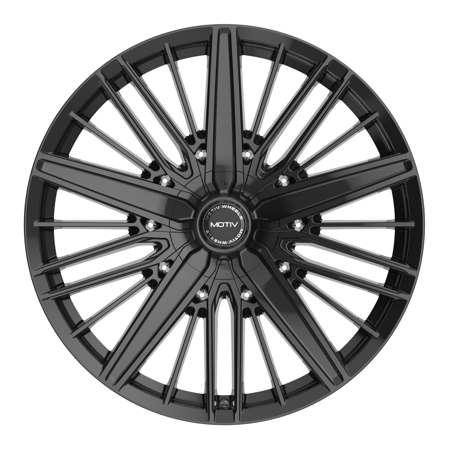 22x9 Motiv 443B Valor Gloss Black Wheel 6x135/6x5.5 (25mm)