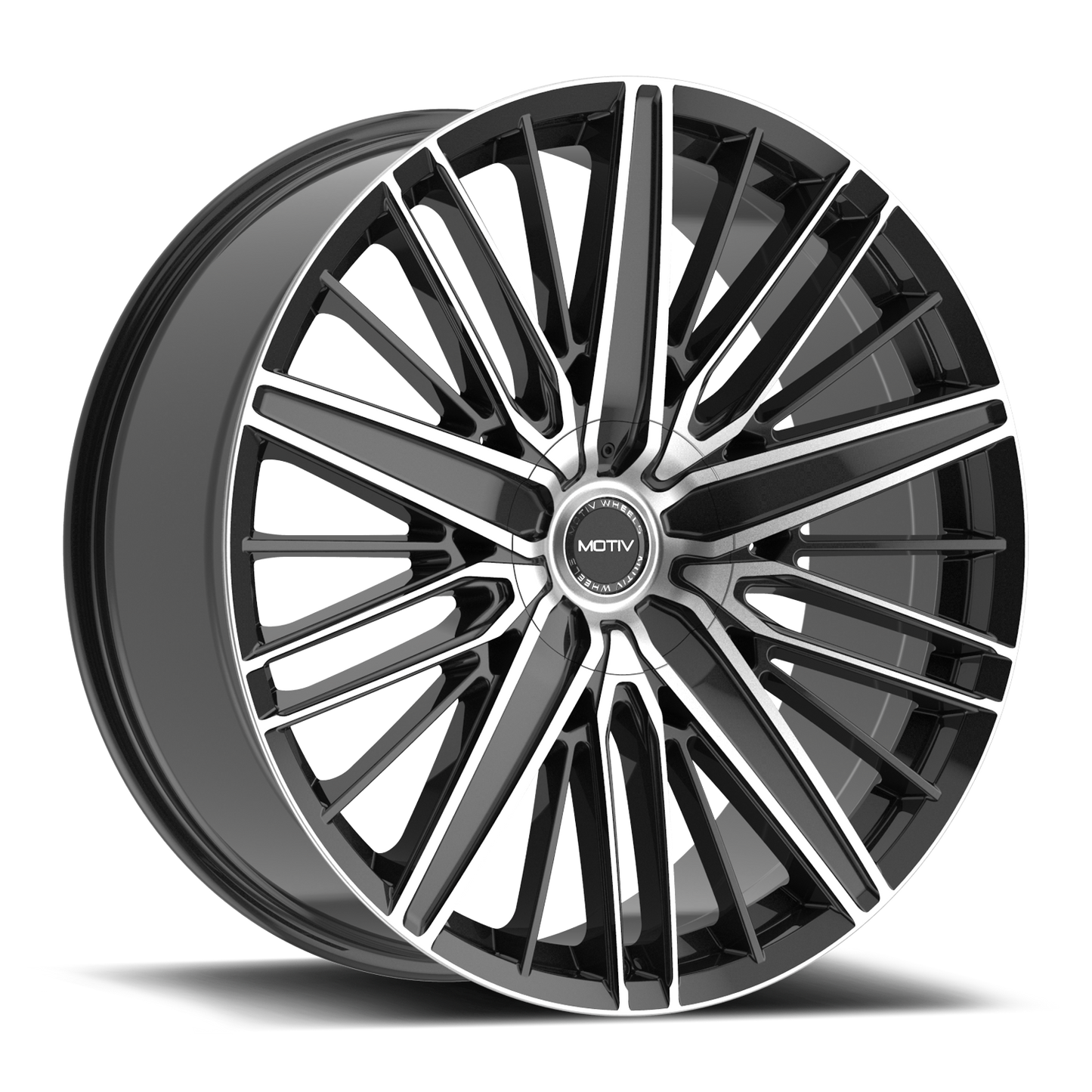 20x9 Motiv 443MB Valor Gloss Black Machined Wheel 6x135/6x5.5 (25mm)