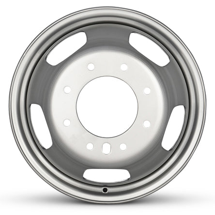 17x6 Road Roady RRW-02704 Silver Steel DUALLY Wheel 8x200 (136mm)