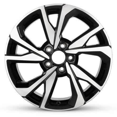 18x8 Road Roady RRW-64108A Black Aluminum Wheel 5x4.5 (50mm)