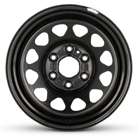 17x8 Road Roady RRW-08131 Black Steel Wheel 6x5.5 (24mm)