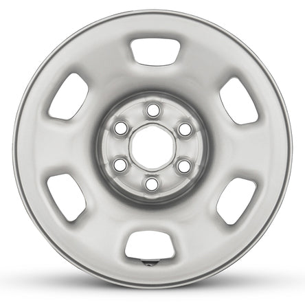 16x7 Road Roady RRW-8109 Silver Steel Wheel 6x120 (30mm)