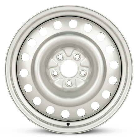 17x7 Road Ready Wheels RRW-10415 Silver Steel Wheel 5x4.25 (52mm)