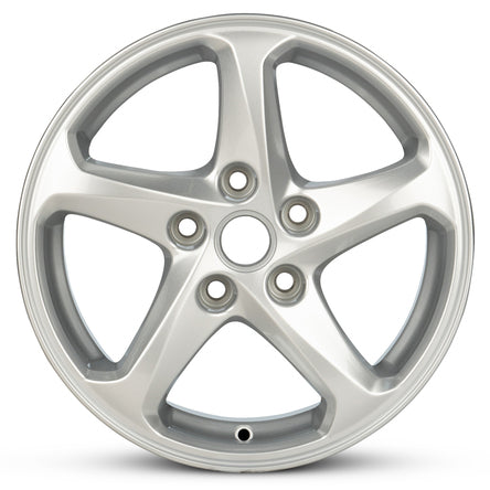 16x7 Road Ready Wheels RRW-5714 Silver Aluminum Wheel 5x115 (40mm)