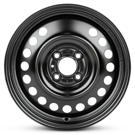 15x5.5 Road Ready Wheels RRW-62579 Black Steel Wheel 4x100 (40mm)
