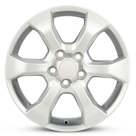 17x7 Road Ready Wheels RRW-69554 Silver Aluminum Wheel 5x4.5 (45mm)