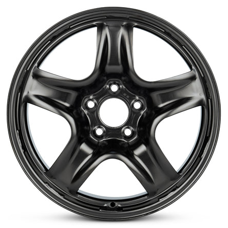 17x7 Road Ready Wheels RRW-8075 Black Steel Wheel 5x110 (40mm)