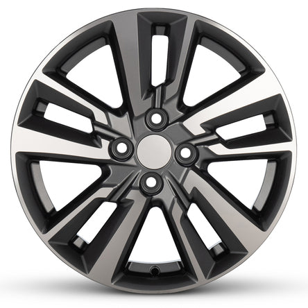 16x6 Road Roady RRW-62817 Gun Metal Aluminum Wheel 4x100 (50mm)