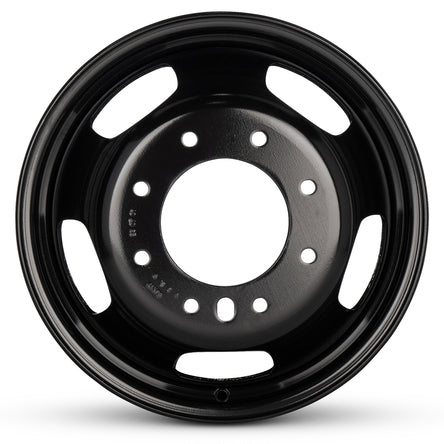 17x6 Road Roady RRW-02703 Black Steel DUALLY Wheel 8x200 (136mm)