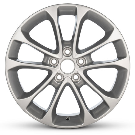 17x7.5 Road Roady RRW-10205 Silver Aluminum Wheel 5x108 (55mm)