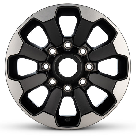 17x8 Road Roady RRW-02705-NS Black Aluminum Wheel 8x6.5 (45mm)