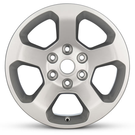 18x8 Road Roady RRW-02670-NS Silver Aluminum Wheel 6x5.5 (19mm)