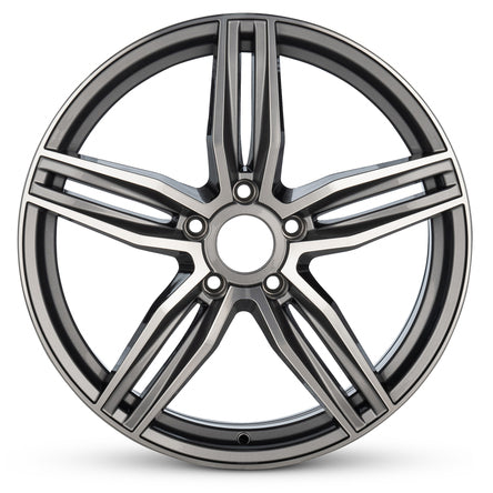 19x8.5 Road Roady RRW-RMVEN-J9414GMF Gray Aluminum Wheel 5x120 (35mm)