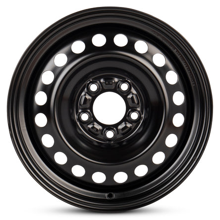 16x6.5 Road Ready Wheels RRW-03451 Black Steel Wheel 5x4.5 (45mm)