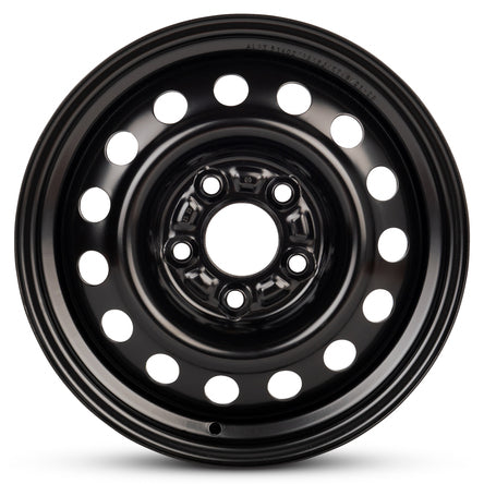 15x6 Road Ready Wheels RRW-70979 Black Steel Wheel 5x4.5 (40mm)
