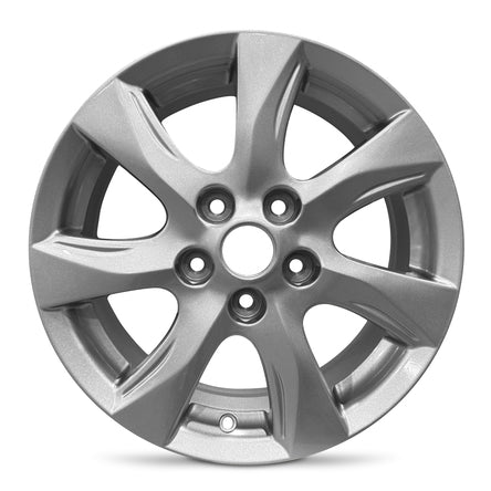 16x6.5 Road Roady RRW-64927 Silver Aluminum Wheel 5x4.5 (50mm)