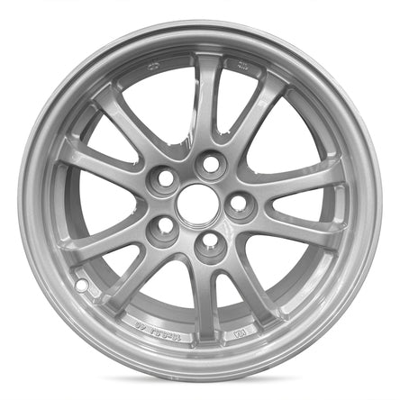 15x6.5 Road Roady RRW-75202 Silver Aluminum Wheel 5x100 (40mm)