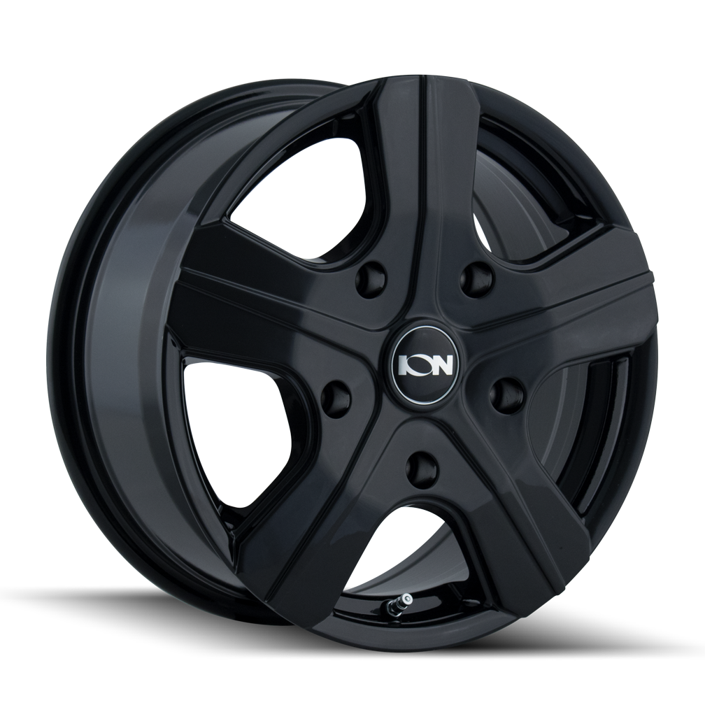 16x7 Ion 101 Black/Machined Wheel 5x160 (55mm)