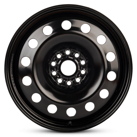 17x4 Road Ready Wheels RRW-68865 Black Steel Wheel 5x4.5 (20mm)