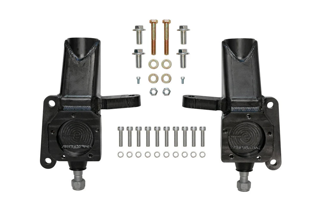TOPO 4 INCH FRONT AND REAR LIFT KIT - FORD TRANSIT 15-17, LIFT SPINDLE AND BLUE COIL