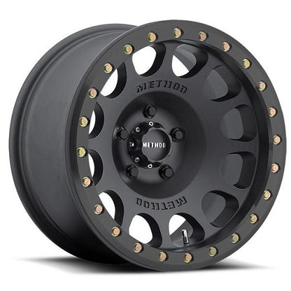 20x9 Method MR105 BEADLOCK Matte Black Wheel 8x6.5 (20mm)