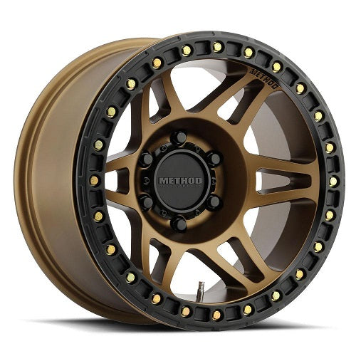 17x9 Method MR106 BEADLOCK Method Bronze Wheel 6x5.5 (-44mm)