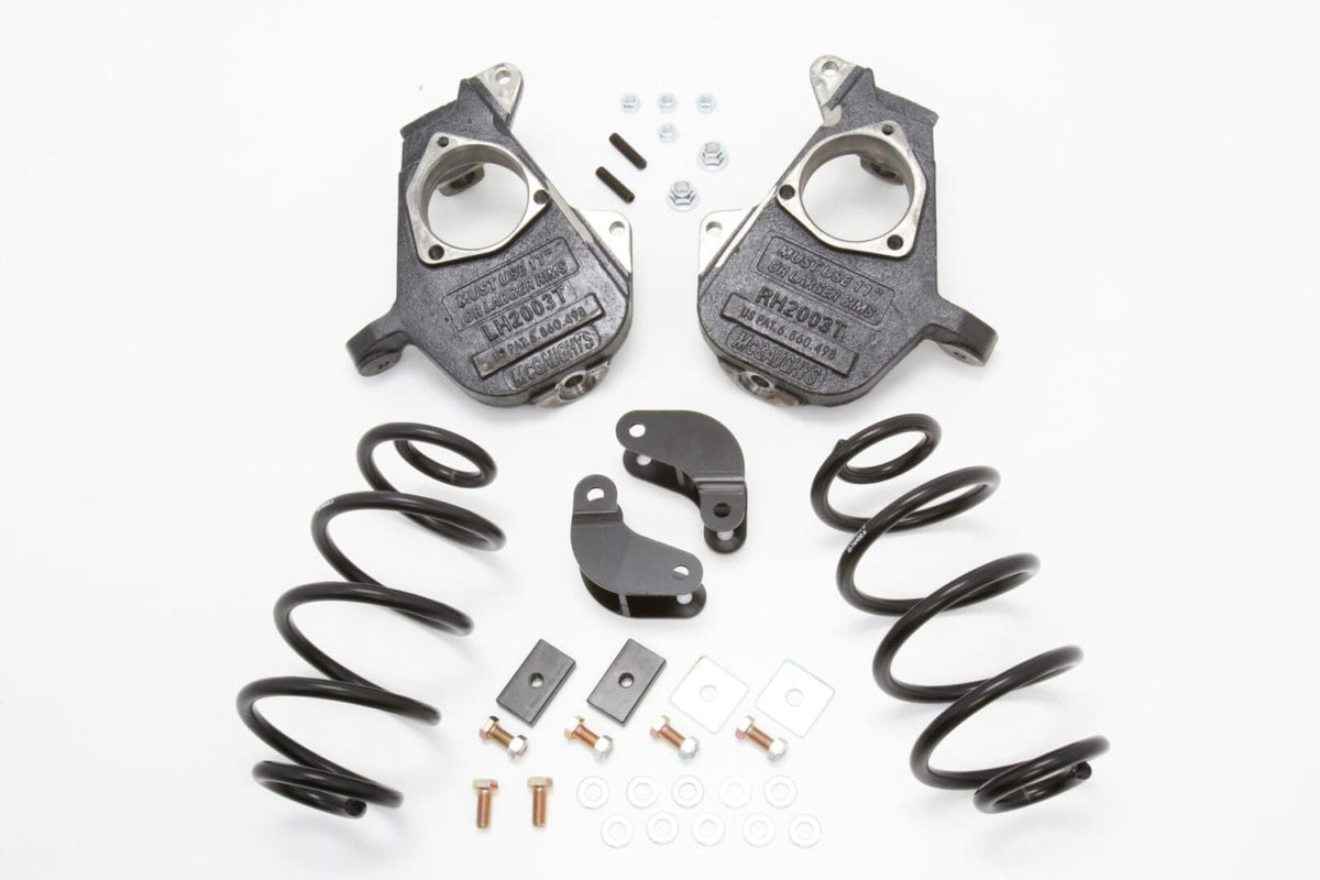 McGaughy's 2/3 Inch Spindle Lowering Kit 2001-2006 Avalanche 2WD/4WD Light Duty