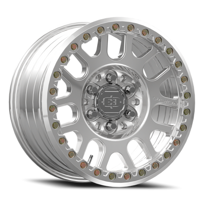 17x9 Vision 111BL F-Nemesis Polished FORGED BEADLOCK Wheel 6x135 (26mm)