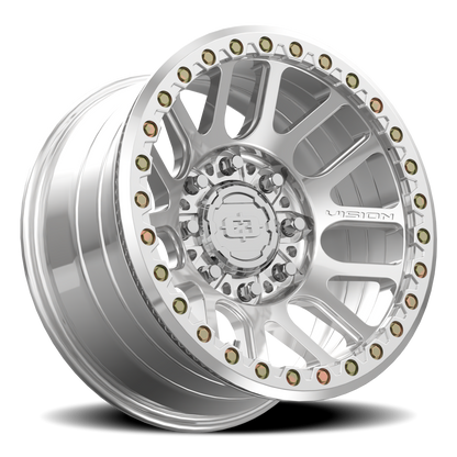 18x9 Vision 111BL F-Nemesis Polished FORGED BEADLOCK Wheel 8x170 (-12mm)