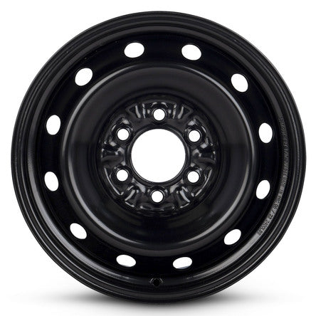 17x7.5 Road Roady RRW-3547 Black Steel Wheel 6x135 (44mm)