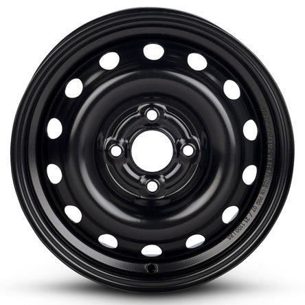 14x5.5 Road Ready Wheels RRW-6586 Black Steel Wheel 4x100 (45mm)