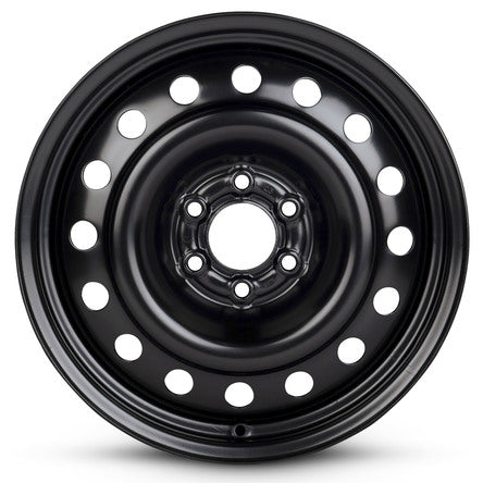 17x6.5 Road Ready Wheels RRW-08037 Black Steel Wheel 6x115 (51mm)