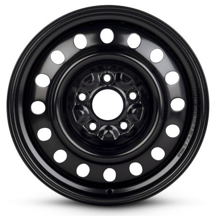 17x7.5 Road Roady RRW-09048 Black Steel Wheel 5x5 (44mm)