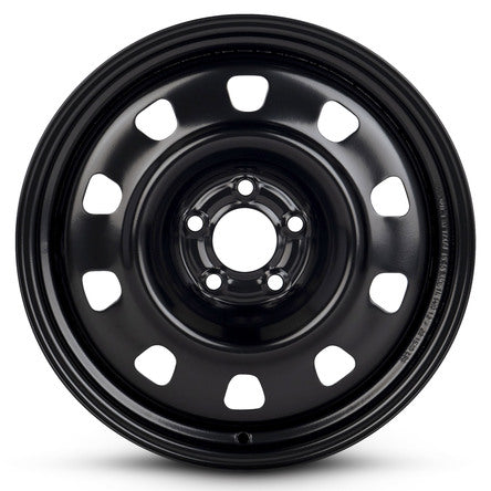 17x7 Road Ready Wheels RRW-2444 Black Steel Wheel 5x110 (46mm)