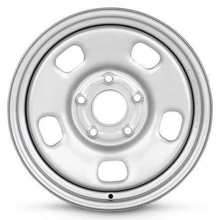 17x7 Road Ready Wheels RRW-2449 Silver Steel Wheel 5x5.5 (25mm)
